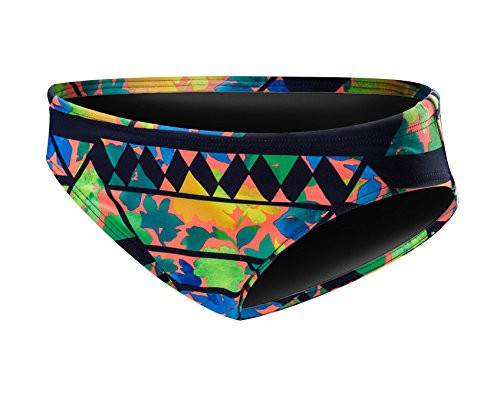 TYR Sport Women's Santa Rosa Active Bikini Bottom, Navy Coral, X-Small