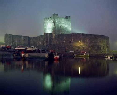 Posterazzi Carrickfergus Castle  and  Harbour Co Antrim Ireland Poster Print, -16 x 13-