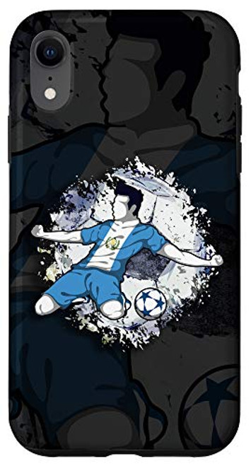 iPhone XR Guatemala Soccer Guatemalan National Flag Football Striker Case