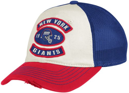 NFL New York Giants Lifestyle Slouch Flex Hat - EQ77Z, Multi, Large/X-Large