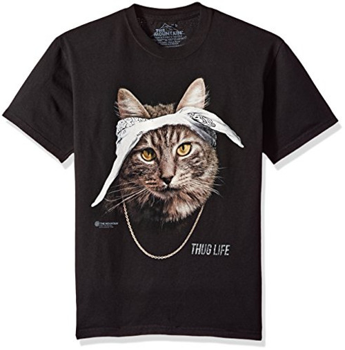 The Mountain Tupaw Adult T-Shirt, Black, XL The Mountain Tupaw Adult T-Shirt, Black, XL