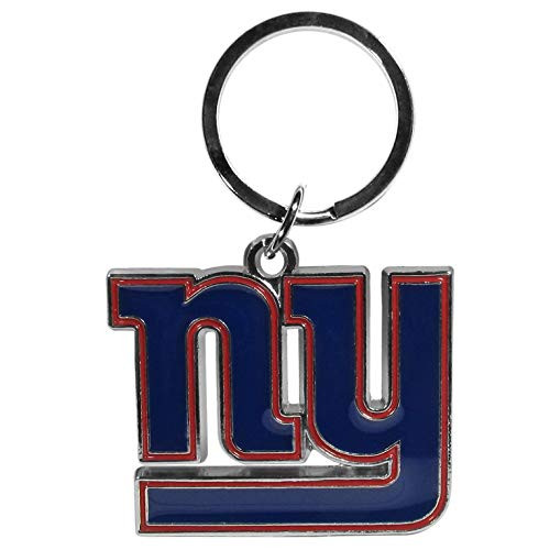 NFL Siskiyou Sports Fan Shop New York Giants Chrome and Enameled Key Chain One Size Team Colors NFL Siskiyou Sports Fan Shop New York Giants Chrome and Enameled Key Chain One Size Team Colors