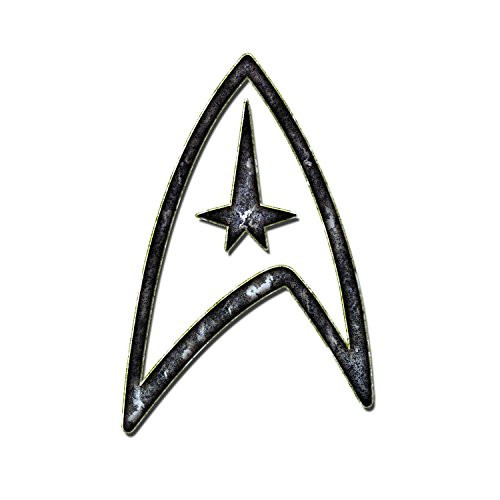 Bargain Max Decals Trek Inspired Federation Symbol Window Laptop Car Sticker 5.5"
