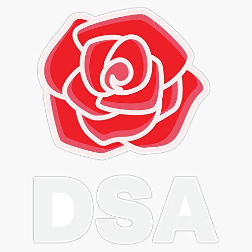 Democratic Socialist of America - DSA ROSE Decal Vinyl Bumper Sticker 5"