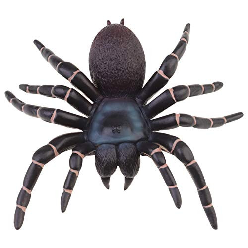 NUOBESTY Halloween Spider Decorations Realistic Hairy Spiders Giant Scary Spider Props for Indoor, Outdoor and Yard Creepy Decor