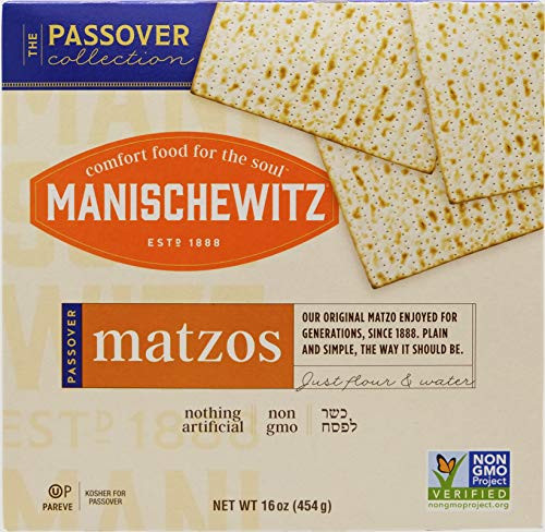 Manischewitz Passover Matzo 1 Pound -1 Box -