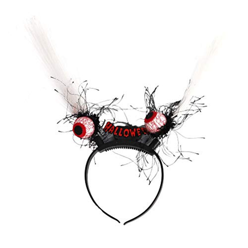 FUNZZY Halloween Horrible Scary Eyeballs Hair Hoop Hair Band Headband Hair Accessories for Party Costume Ball
