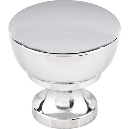 Top Knobs M1121 Dakota Collection 1-1/4" Bergen Knob, Polished Chrome