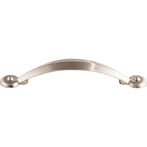 Top Knobs M1903 Dakota Collection 3.75 Inch Angle Cabinet Pull, Brushed Satin Nickel Finish