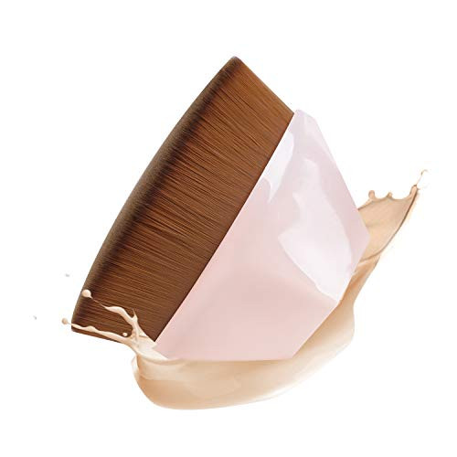 Foundation Makeup Brush ENERGY Kabuki Face Brush Flat Top High-Density Multifunctional for Flawless Powder, Blending Liquid or Cream Cosmetics with Portable Case Pink Foundation Makeup Brush ENERGY Kabuki Face Brush Flat Top High-Density Multifunctional for Flawless Powder, Blending Liquid or Cream Cosmetics with Portable Case Pink