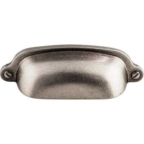 Top Knobs - M1211 - Cup Pull 2 9/16 in. -c-c- - Pewter Antique - Dakota Collection