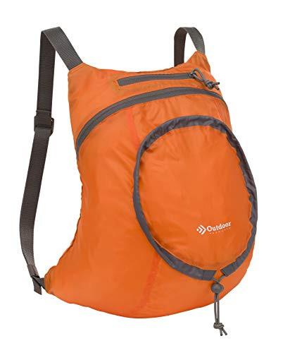 Outdoor Products Packable Day Pack, 14.9-Liter Storage -Harvest Pumpkin-