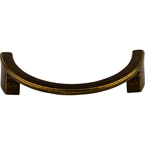 Top Knobs TK53GBZ Sanctuary Collection 3-1/2" Half Circle Open Pull, German Bronze