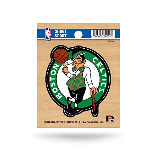 NBA Boston Celtics Die Cut Team Logo Short Sport Sticker