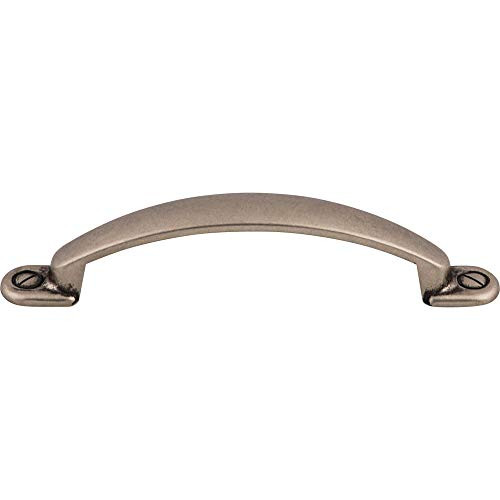 Top Knobs M475 Somerset Collection 3-3/4" Arendal Pull, Pewter Antique