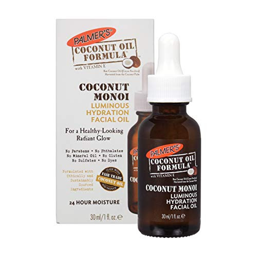 Palmers Coconut Oil Formula Coconut Monoi Luminous Hydration Facial Oil, 1 Ounce