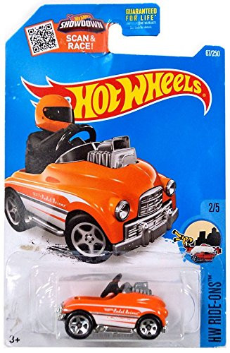 Hot Wheels 2016 HW Ride-Ons Pedal Driver 67/250, Orange