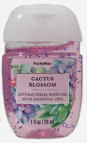 Bath Body Works PocketBac Hand Gel Sanitizer Cactus Blossom Packaging May Vary