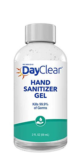 DayClear Hand Sanitizer Gel 2 oz -6 pack-