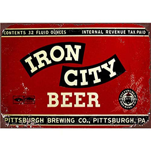 YOMIA Beer Signs for Man Caves Vintage Tin Signs Metal Beer Signs Poster, Retro Signs Metal Plaques Home Decor Poster Wall Art Coffee Bar Wall Decor