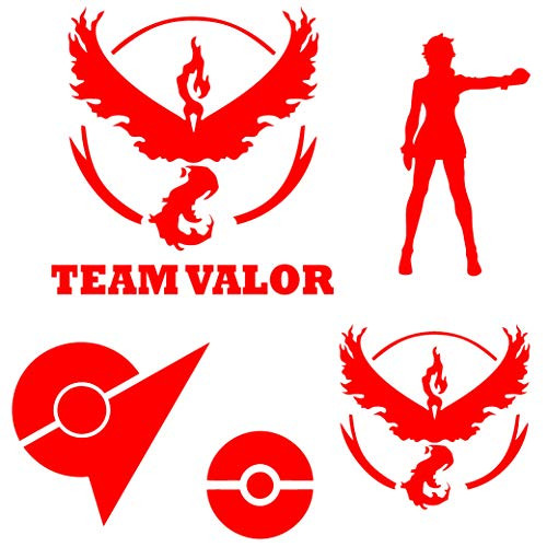 Team Valor Red Decal Multi-Pack (Valor)