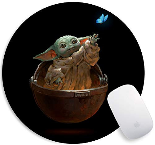 Marvel Gmaing Mouse Pad Series Anti-Slip Mouse Mat for Office Computer Mousepads The Avengers Mouse Pad -Baby Yo_da-