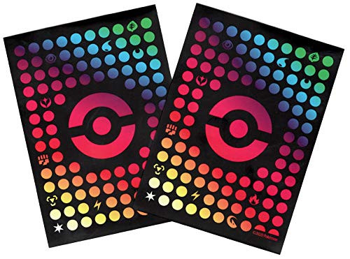 Pokemon Trainer's Toolkit Exclusive Card Sleeves -65 Count- - Card Protectors- Rainbow Matte Finish - Tournament Legal