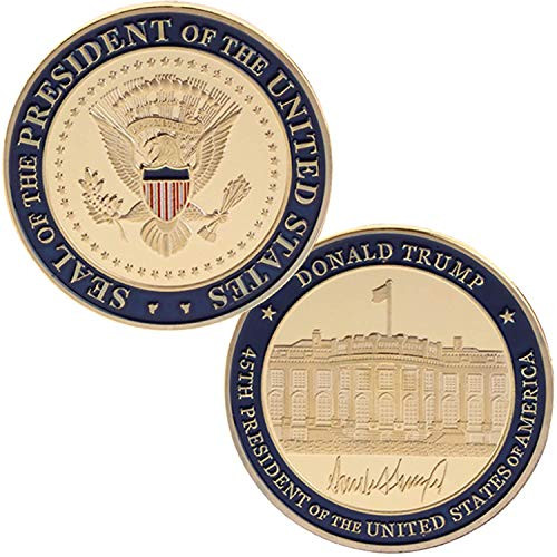 Strugglejewelry Donald Trump Inauguration Challenge Coin - Commemorate The 45th President of The United States