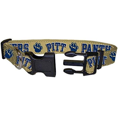 Pet Goods NCAA Pittsburgh Panthers Dog Collar, Small