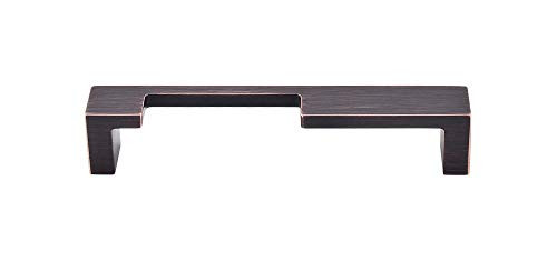 Sanctuary II Modern Metro Notch 5" Center Bar Pull Finish- Tuscan Bronze