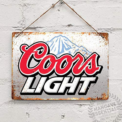 Coors Light Replica Vintage Tin Sign Metal Sign TIN Sign 7.8X11.8 INCH