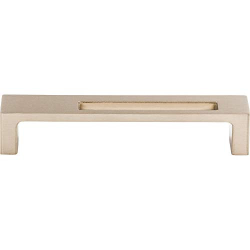 Top Knobs - TK266BSN - Modern Metro Slot Pull 5" -c-c- - Brushed Satin Nickel - Sanctuary II Collection