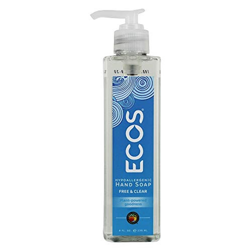 Earth Friendly - ECOS Hypoallergenic Hand Soap Free  and  Clear - 8 fl. oz.