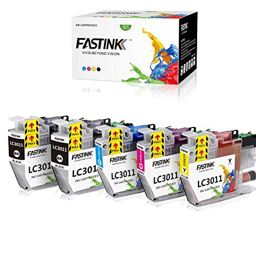 LC3011 Compatible Ink Cartridge 5Pack Replacement for Brother MFC-J491DW MFC-J895DW MFC-J690DW MFC-J497DW Printer