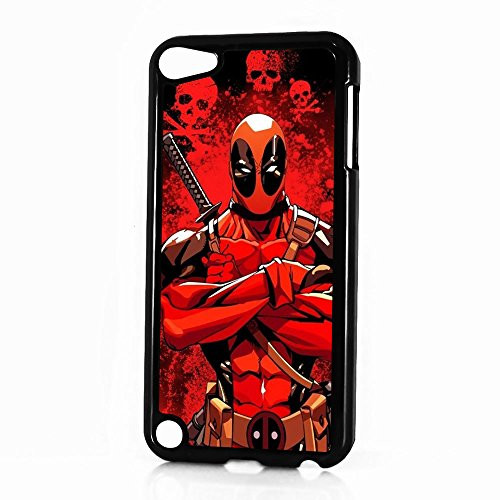 ( For iPod Touch 6 / iTouch 6 ) Back Case Cover - A11287 Deadpool Ninja