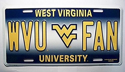 West Virginia Mountaineer's Fan License Plate