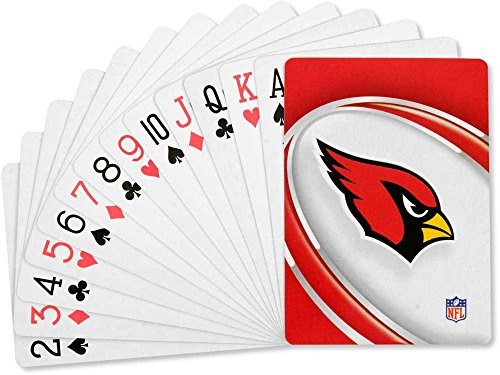 HUNTER NFL Arizona Cardinals Vortex Playing Cards