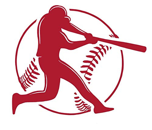 Custom Baseball Vinyl Decal - Personalized Sports Sticker, for Tumblers, Laptops, Truck Car Windows - Team Coach Decal