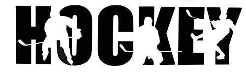 Custom Hockey Vinyl Decal - Ice Hockey Bumper Sticker, for Tumblers, Laptops, Car Windows - Players in the Word Hockey Design Custom Hockey Vinyl Decal - Ice Hockey Bumper Sticker, for Tumblers, Laptops, Car Windows - Players in the Word Hockey Design