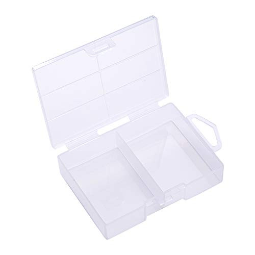 Fielect 24 x AAA Battery Storage Case Holder Organizer Box Transparent