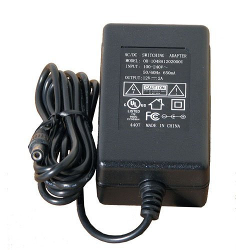 VideoSecu 12V DC 2A Security Camera Power Supply Adapter 2000mA 100V - 240V AC Regulated Power UL Listed Certified 2.1mm, 5.5mm for CCTV DVR Home Surveillance System PW2000R 1LC VideoSecu 12V DC 2A Security Camera Power Supply Adapter 2000mA 100V - 240V AC Regulated Power UL Listed Certified 2.1mm, 5.5mm for CCTV DVR Home Surveillance System PW2000R 1LC