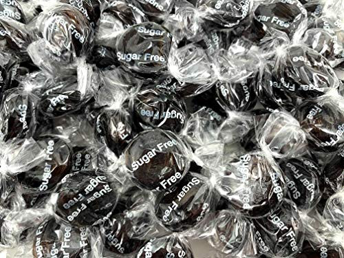 LaetaFood Root Beer Sugar Free Hard Candy, Old Fashioned Candy -1 Pound Bag-