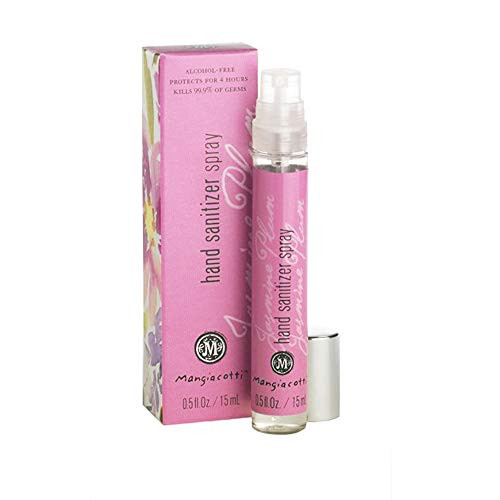 Mangiacotti Alcohol-Free with Pure Essential Oil Hand Sanitizer Spray - Jasmine Plum