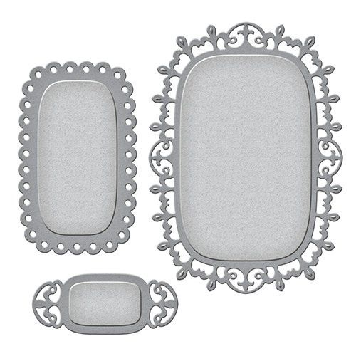 Spellbinders S2-244 Die D-Lites Fleur De Lis Deco Spellbinders S2-244 Die D-Lites Fleur De Lis Deco