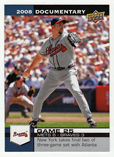 John Smoltz -Baseball Card- 2008 Upper Deck Documentary - 625 NM/M