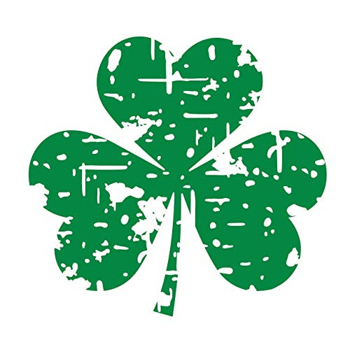 Custom Irish Shamrock Vinyl Decal - Distressed Shamrock Sticker, for Tumblers, Laptops or Car Windows - Celtic Decal Custom Irish Shamrock Vinyl Decal - Distressed Shamrock Sticker, for Tumblers, Laptops or Car Windows - Celtic Decal