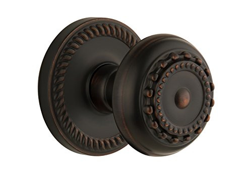 Grandeur Newport Rosette with Parthenon Knob, Single Dummy, Timeless Bronze