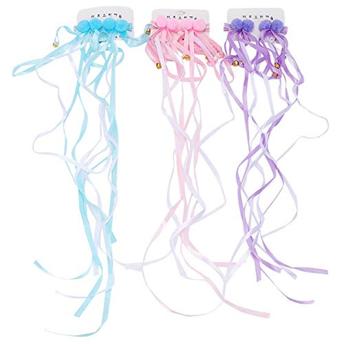 Minkissy 3Pcs Tassel Hair Clips Chinese Style Hairy Balls Bells Long Tassel Hanfu Hair Clips Hair Pin Barrettes Hair Ornaments Accessories for Kids Girls Minkissy 3Pcs Tassel Hair Clips Chinese Style Hairy Balls Bells Long Tassel Hanfu Hair Clips Hair Pin Barrettes Hair Ornaments Accessories for Kids Girls