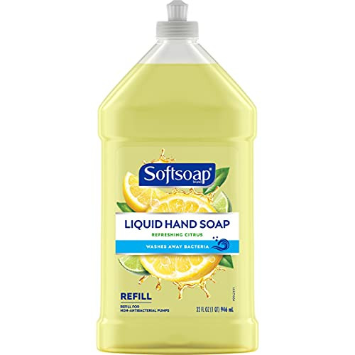 Softsoap Liquid Hand Soap Refill, Refreshing Citrus Scent, 50 Fl Oz Pour Bottle Softsoap Liquid Hand Soap Refill, Refreshing Citrus Scent, 50 Fl Oz Pour Bottle