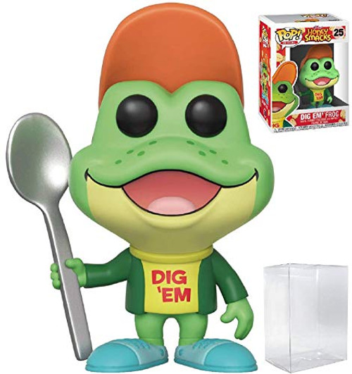 Funko Pop! Ad Icons - Kellogg's Honey Smacks Dig Em' Frog Vinyl Figure (Bundled with Pop Box Protector Case) Funko Pop! Ad Icons - Kellogg's Honey Smacks Dig Em' Frog Vinyl Figure (Bundled with Pop Box Protector Case)